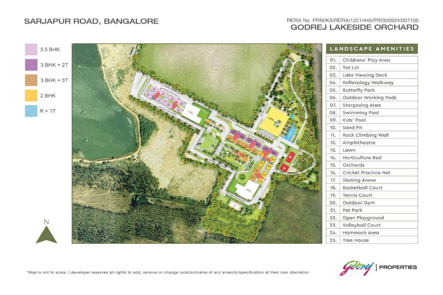 Godrej Lakeside Orchard Master Plan