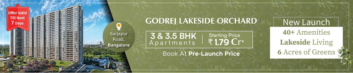Godrej Lakeside Orchard offer